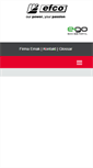 Mobile Screenshot of efco-motorgeraete.de